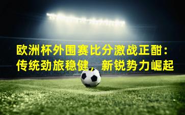 欧洲杯外围赛比分激战正酣：传统劲旅稳健，新锐势力崛起